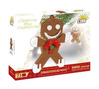 Block Gingerbread Man Christmas decoration