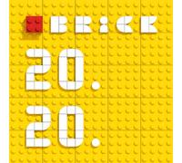 BLOCK NOTE BRICK: The 20x20 Noteblock (Yellow) - Heavy Duty Building Block Themed Journal, 800 Pages