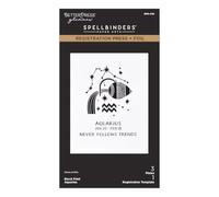 Block Print Aquarius Registration Press + Foil Plate