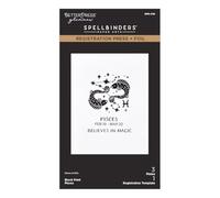 Block Print Pisces Registration Press + Foil Plate