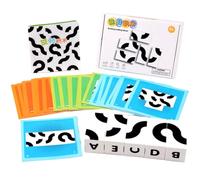 Block Puzzle Game, Educational Board Toy, Interactive Learning for Kids, Funny Brain Teasers Feature, Sensory Building Category, Home Accessories for Boys Girls at Apartment Nursery Room