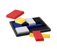 Block Puzzles - 4 Difficulty Levels STEM Intelligence Jigsaw,Teasers Toy Jigsaw Game - for Teens Children Birthday Christmas New Year Preschool