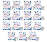 Block salt for water softeners, original pure food quality salt, softening salt block best for laundry kitchen dishwashing industrial & hotel use water softener salt block (15 Packs - 30 Block)