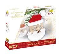 COBI-20011 Christmas Santa Claus Hanging Ornament Building Brick Model 75pcs