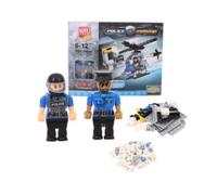 Block Tech Police Mission Set Aerial Support Toy Set