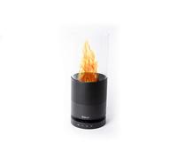 Block The Flame wireless Bluetooth speaker with table fire for a cosy atmosphere in black