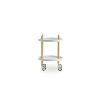 Block Trolley White Ø45