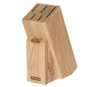 Block WOODY for 5 knives and shears