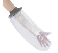 Blocka-wear Waterproof Cast Cover Arm Adult for Shower & Bath - Reusable Broken Arm Protector Sleeve Made With Stretchy Neoprene Seal & PVC Body - S-M, 57cm x 24cm, Grey