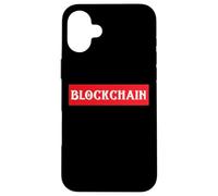 Blockchain Bitcoin Cryptocurrency Blockchain Ledger Case for iPhone 16 Plus