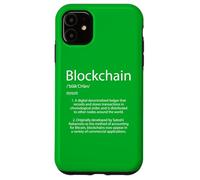 Blockchain Definition Case for iPhone 11