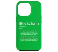 Blockchain Definition Case for iPhone 13 Pro