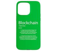 Blockchain Definition Case for iPhone 15 Pro Max