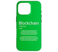 Blockchain Definition Case for iPhone 16 Pro