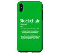 Blockchain Definition Case for iPhone XS Max