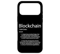 Blockchain Definition: What Is Blockchain? Bitcoin Crypto Case for iPhone 17 Pro Max