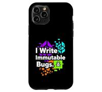 Blockchain Developer Funny I Write Immutable Bugs Case for iPhone 11 Pro