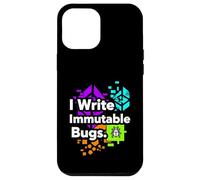 Blockchain Developer Funny I Write Immutable Bugs Case for iPhone 12 Pro Max