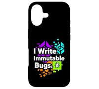 Blockchain Developer Funny I Write Immutable Bugs Case for iPhone 17
