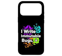 Blockchain Developer Funny I Write Immutable Bugs Case for iPhone 17 Pro Max