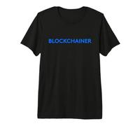 Blockchainer Cryptocurrency Blockchain Premium T-Shirt