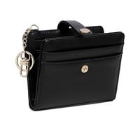 Blocking Double Fold Credit Card Wallet for Women with Multiple Card Slots Functional Keychain, Purse & Coin