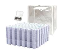 Blocking Mats - Knitting Blocking Board, Interlocking Crochet Blocks Boards, Crochet Project Supplies | Precision Shaping Tool For Knitters Fiber Artists Garments Lace Wool Carpets Tablecloth Craft Ro