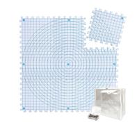 Blocking Mats - Square Crocheting Tool | Crocheting Blocking Boards | for Knitters Fiber Artists DIY Enthusiasts Garments Carpets Tablecloth Lace Wool Craft Room Home Workshop