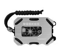 Blocking Money Clip Wallet - Professional Premium Credit Card Protective Sleeve Case with 12 Slots for Outdoor Travel Vacation Anti-Theft Secure Aluminum Alloy Slim Compact Front Pocke