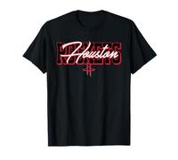Blockletter Script for NBA - Houston Rockets T-Shirt