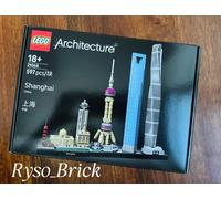 blocks 21068 Shanghai Skyline China Exclusive Set New Sealed In Hand