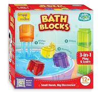 Blocks Baby Leaps Bounds for Toddlers 12+ Months Educational Toy for Toddlers, Infants 3-in-1 Play Learn-Strain, Stack.