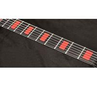 Blocks LP Fret Markers Inlay Stickers Guitar & Bass Fingerboard (Red)