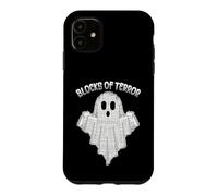 Blocks Of Terror Ghost Brick Or Treat Kids Halloween Case for iPhone 11