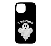 Blocks Of Terror Ghost Brick Or Treat Kids Halloween Case for iPhone 15