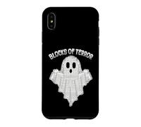 Blocks Of Terror Ghost Brick Or Treat Kids Halloween Case for iPhone XS Max