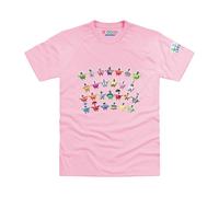 Blocks Universe Officially Licensed Alphablocks A to Z Kids T-Shirt in Light Pink | Size: 16 Years Blocks Universe Light Pink 16 Years