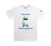 Blocks Universe Officially Licensed Numberblocks Big Tum Kids T-Shirt in White | Size: 13 Years Blocks Universe White 13 Years