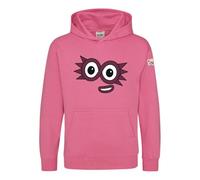 Blocks Universe Officially Licensed Numberblocks Eight's Face Kids Hoodie (Candyfloss Pink, 9-11yrs)