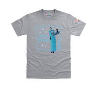 Blocks Universe Officially Licensed Numberblocks Five - High Five! Kids T-Shirt (Sport Grey, S)