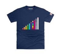Blocks Universe Officially Licensed Numberblocks Line-up Adults T-Shirt