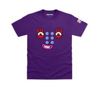 Blocks Universe Officially Licensed Numberblocks Six's Face Kids T-Shirt
