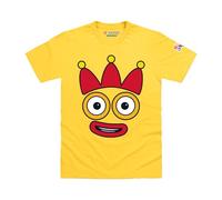 Blocks Universe Officially Licensed Numberblocks Three's Face Kids T-Shirt (Daisy, S)