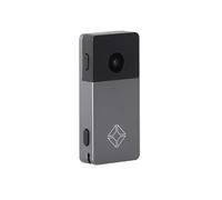 Blockstream Bitcoin Hardware Wallet Jade Plus Metal - Camera, Bluetooth, USB-C - Genesis Grey