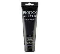 Blockx 60101BXC Fine Opaque Satin Acrylic - Mars Black PBI 11-120ml - Luxury Paint - Creative, Designing, Painting, Arts and Crafts, Colourful, Premium