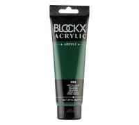 Blockx 60656BXC Acrylic Fine Opaque and Satin - Sap Green PG 7/PY 74/PBI 7-120ml - Luxury Paint - Creative, Designing, Painting, Arts and Crafts, Colour