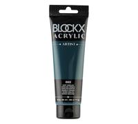 Blockx 60663BXC Acrylic Fine Semi-Opaque Satin - English Green PY 42/PR 101/PBI 11-120ml - Luxury Paint - Creative, Designing, Painting, Art Crafts, Colour