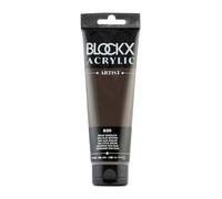 Blockx 60830BXC Acrylic Fine Opaque and Satin Van Dijk Brown PY 42/PR 101/PBI 11-120ml - Luxury Paint - Creative, Designing, Painting, Arts Crafts, Colour