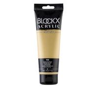 Blockx 61706BXC Acrylic Fine Opaque and Satin - Naples Yellow PW 6/PY 42-250ml - Luxury Paint - Creative, Designing, Painting, Arts and Crafts, Colour