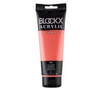 Blockx 61763BXC Acrylic Fine Transparent and Satin - Neon - Orange Fluorescent Pigment - 250ml - Luxury Paint Creative, Designing Painting Art Crafts Colour